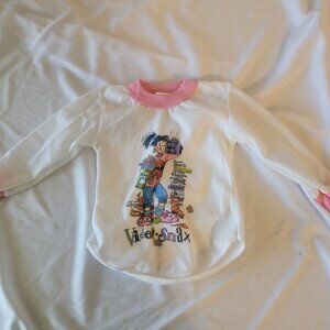 Vintage No Brand Toy Doll Fits Cabbage Patch Dolls Video Snax Long Sleeve Top